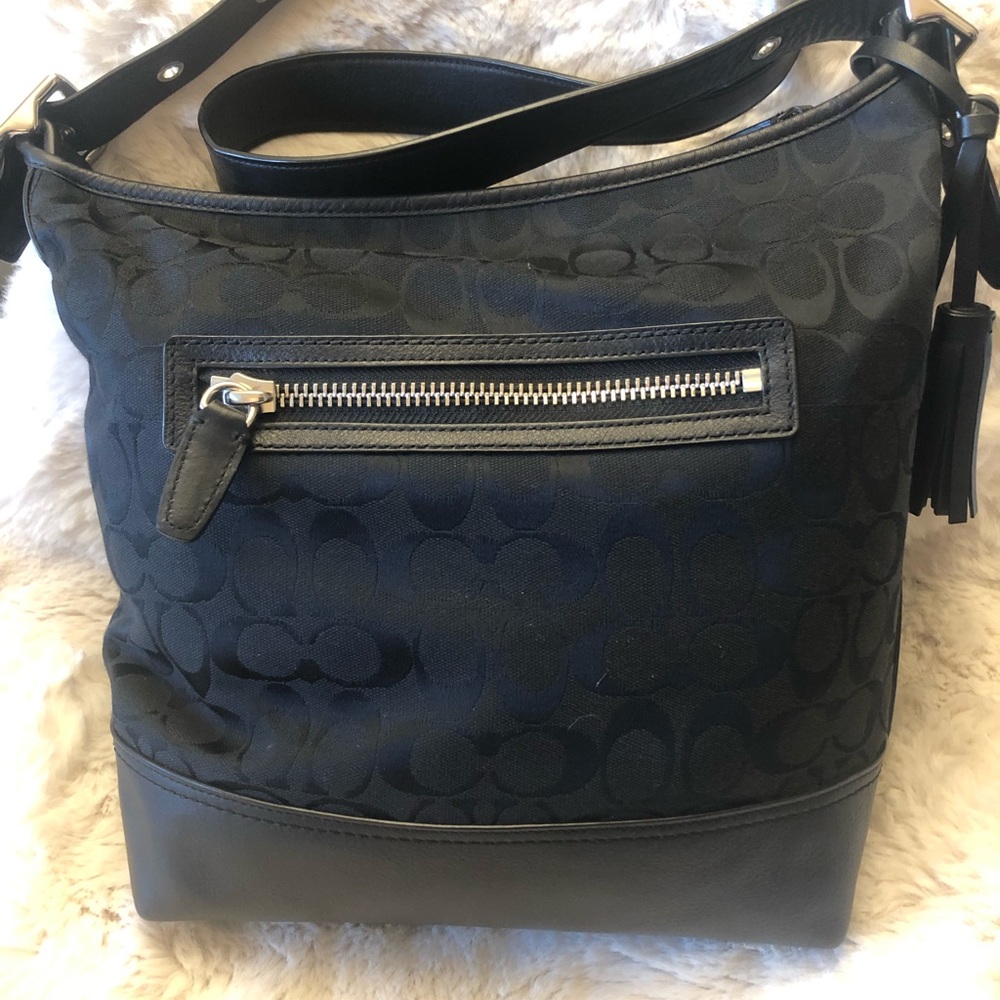 COACH Legacy Duffle in Signature Canvas Bag